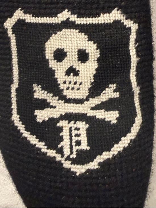 Ralph Lauren Made in Italy Skull Crossbones Needlepoint Smoking Loafers main image 13